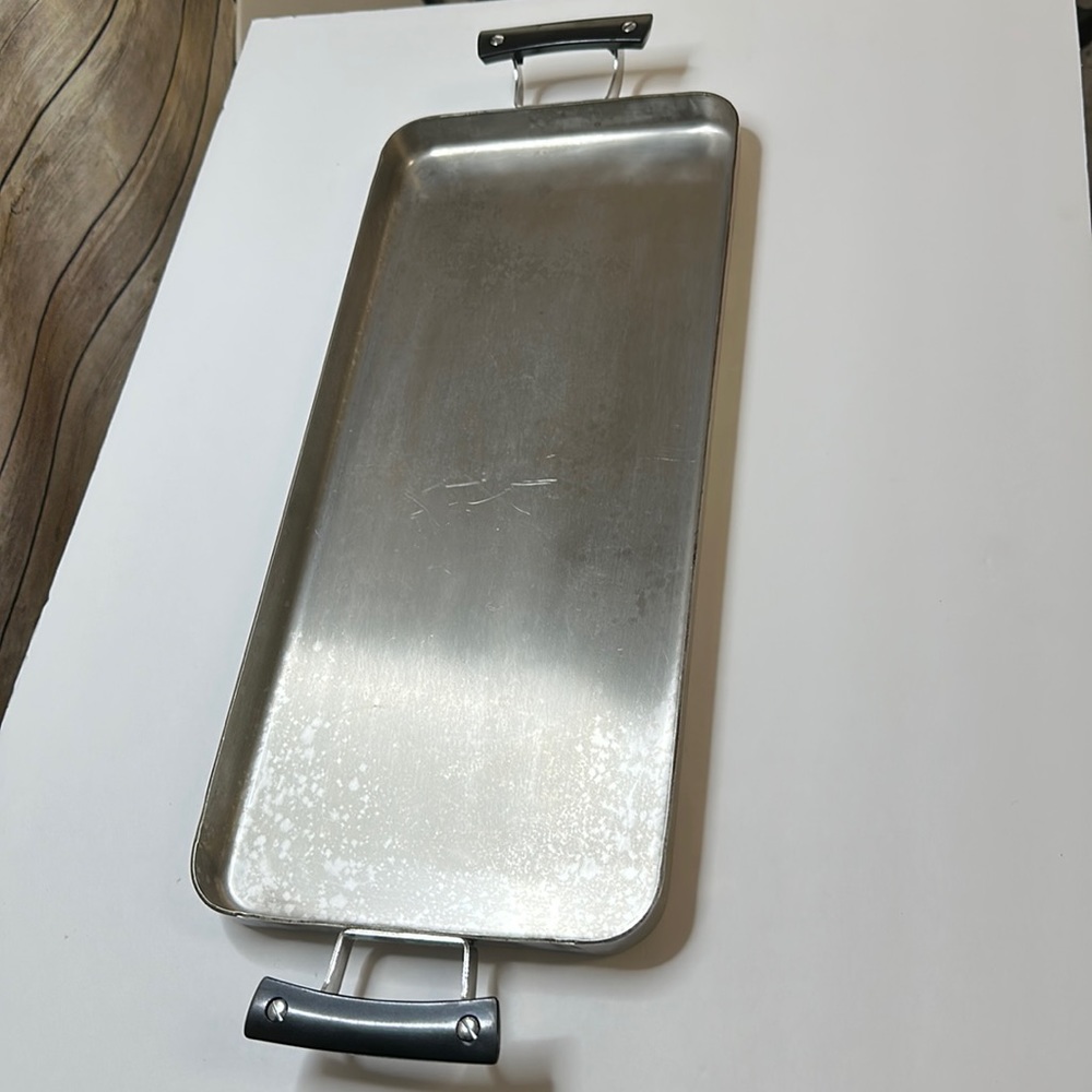 Vintage Vollrath Stainless Steel Ware Griddle 6218 18-8 3 Ply